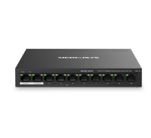 коммутатор Mercusys MS110P, 10-Port 10/100Mbps Desktop Switch with 8-Port PoE+
