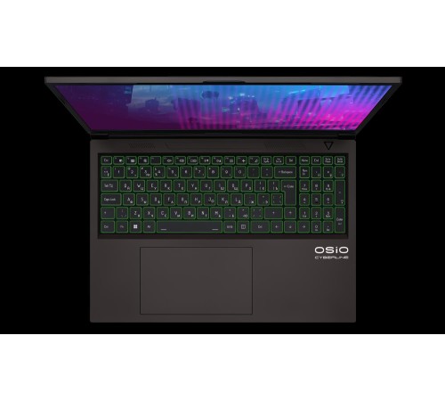 Ноутбук CyberLine C160i-003 16"(1920x1200 IPS (матовый, 165Hz) )/Intel Core i5 12600H(2.7Ghz)/16384Mb/512PCISSDGb/noDVD/Ext:nVidia GeForce RTX4060(8192Mb)/Cam/BT/WiFi/52.6WHr/war 1y/2.15kg/Coffee/noOS + не МПТ