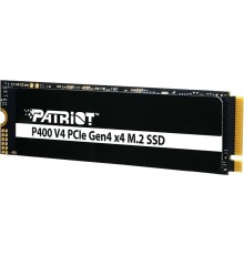 Твердотельный накопитель Patriot SSD P400 V4 1TB M.2 2280 NVMe PCIe 4.0 x4 R6000/W5000 TBW 320TB 3D NAND with HS