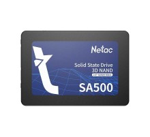 Твердотельный накопитель Netac SA500 2.5 SATAIII 3D NAND SSD 240GB, R/W up to 520/450MB/s 3Y