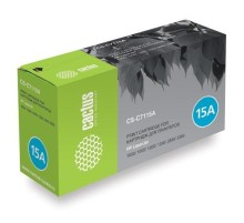 -/ Картридж лазерный Cactus CS-C7115AS C7115A черный (2500стр.) для HP LJ 1000/1005/1200