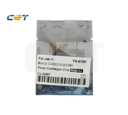 -/ Чип картриджа для KONICA MINOLTA Bizhub C200 (CET) Magenta, (WW), (унив.), CET5967