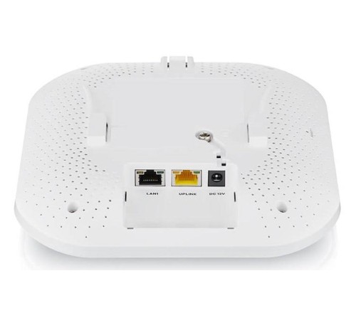 Точка доступа Точка доступа Zyxel NebulaFlex Pro WAX610D, WiFi 6, 802.11a/b/g/n/ac/ax (2,4 и 5 ГГц), MU-MIMO, антенны 4x4 с двойной диаграммой, до 575+2400 Мбит/с, 1xLAN 2.5GE, 1xLAN GE, PoE, защита от 4G/5G Точка доступа Точка доступа Zyxel NebulaFlex Pro WAX610D, WiFi 6, 802.11a/b/g/n/ac/ax (2,4 и 5 ГГц), MU-MIMO, антенны 4x4 с двойной диаграммой, до 575+2400 Мбит/с, 1xLAN 2.5GE, 1xLAN GE, PoE, защита от 4G/5G