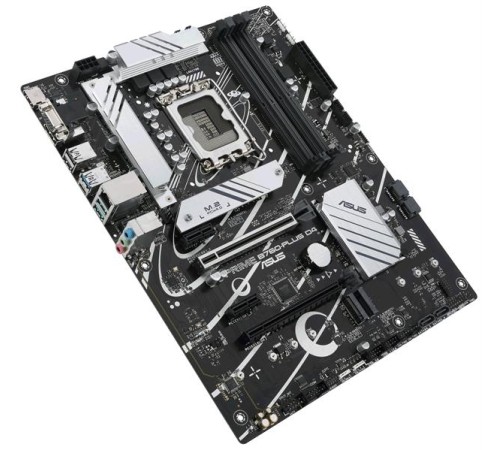 Материнская плата ASUS PRIME B760-PLUS D4, LGA1700, B760, 4*DDR4, 4*SATA, 3*M.2, 3*USB 3.2, 2*USB 2.0, Type-C, 2*PCIx16, 2*PCIx1, DP+VGA+HDMI, ATX; 90MB1CW0-M1EAY0