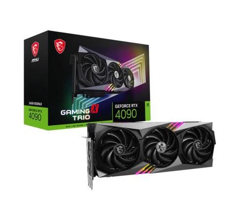 Видеокарта GeForce RTX 4090 GAMING X TRIO 24G Видеокарта GeForce RTX 4090 GAMING X TRIO 24G