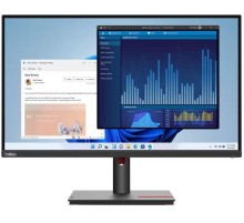 Монитор Lenovo ThinkVision T27p-30 27" 16:9 UHD (3840x2160) IPS, AG, 4ms, 350N, 1xHDMI 2.1, 1xDP 1.4, 1xEthernet (RJ45), 4xUSB 3.2 Gen 1 (1xBC 1.2), 1xUSB-C 3.2 Gen 1 (DP 1.4 Alt Mode, PD up to 90W), LTPS, 1Y