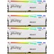 Память оперативная/ Kingston 64GB 5200MT/s DDR5 CL40 DIMM (Kit of 4) FURY Beast White RGB XMP