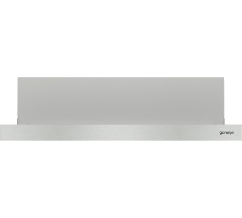 Вытяжки GORENJE/ Встраиваемая вытяжка, ширина 60 см, механическое управление, отвод и рециркуляция, 350 м3/ч, нержавеющая сталь