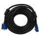 Кабель/ Кабель монитор-SVGA card (15M-15M) 10м 2 фильтра VCOM <VVG6448-10M>