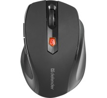 Defender Беспроводная оптическая мышь Ultra MM-315 черный,6 кнопок, 800-1600 dpi