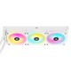 Система жидкостного охлаждения/ Water Cooling System Corsair iCUE LINK H150i RGB (360mm, White, RGB/ Fans: 3x120mm, 63.1CFM, 37dBA, 2400RPM/Rad thickness 27mm/ S: 1851, 1700, 1200, 115X, AM5, AM4)