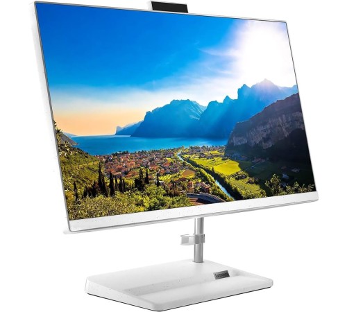 Моноблок/ Lenovo IdeaCentre AIO 3 24IAP7   23.8"(1920x1080 IPS)/Intel Core i3 1215U(1.2Ghz)/8192Mb/512SSDGb/noDVD/Int:Intel UHD Graphics/Cam/BT/WiFi/war 1y/7.03kg/white/noOS + RU kbd, mouse USB