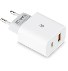Сетевое зарядное устройство Alteracs USB Type C AC18F White