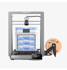 3D принтер Creality Ender-3 V3 Plus, размер печати 300x300x330mm, FDM, PLA/TPU(95A)/PETG/ABS/PLA-CF/PETG-CF/CR-carbon, max 600 мм/с., Enternet, USB, WiFi, Creality cloud APP, 350Вт (набор для сборки)