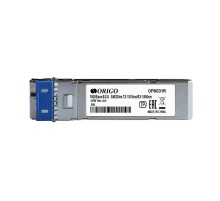 Трансивер/ WDM SFP-трансивер, 1000Base-BX-U (Simplex LC), Tx:1310 нм, Rx:1550 нм, для одномодового кабеля, до 20 км