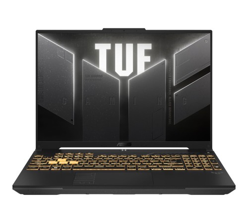 Ноутбук/ ASUS TUF F16 FX607VU-RL061 16"(1920x1200 (матовый, 144Hz) IPS)/Intel Core 5 210H(2.2Ghz)/16384Mb/512PCISSDGb/noDVD/Ext:nVidia GeForce RTX4050(6144Mb)/Cam/BT/WiFi/56WHr/war 1y/2.2kg/Mecha Gray/DOS Ноутбук/ ASUS TUF F16 FX607VU-RL061 16"(1920x1200 (матовый, 144Hz) IPS)/Intel Core 5 210H(2.2Ghz)/16384Mb/512PCISSDGb/noDVD/Ext:nVidia GeForce RTX4050(6144Mb)/Cam/BT/WiFi/56WHr/war 1y/2.2kg/Mecha Gray/DOS