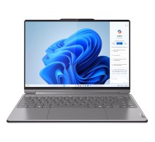 Ноутбук/ Lenovo Yoga 9 2-in-1 14IMH9 14"(3840x2400 OLED)/Touch/Intel Core Ultra 7 155H(1.4Ghz)/32768Mb/1024SSDGb/noDVD/Int:Intel Arc graphics/Cam/BT/WiFi/75WHr/war 1y/1.32kg/luna grey/Win11Home + 65W, Pen, RU kbd