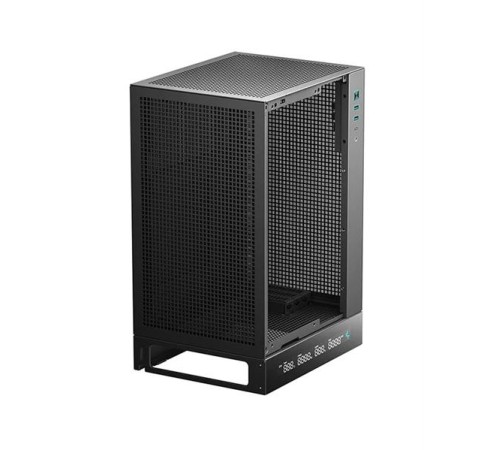 корпус Deepcool CH170 DIGITAL без БП, черный, MINI-ITX (R-CH170-BKNPI0D-G-1)