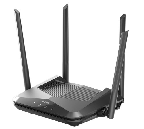 Маршрутизатор/ DIR-X1530 AX1500 Wi-Fi 6 Router, 1000Base-T WAN, 3x1000Base-T LAN, 4x5dBi external antennas Маршрутизатор/ DIR-X1530 AX1500 Wi-Fi 6 Router, 1000Base-T WAN, 3x1000Base-T LAN, 4x5dBi external antennas