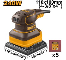 эксцентриковая шлифовальная машина INGCO PS2416