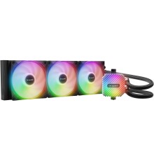 Водяное охлаждение для процессора/ Water Cooling System be quiet! LIGHT LOOP 360mm (250W, 360mm, Black, ARGB/ Fans: 3x120mm, 61.8CFM, 36.8dBA, 2100RPM/ Pump 2900RPM, Rad thickness 27mm/ S: 1851, 1700, 1200, 115X, AM5, AM4)