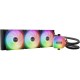 Водяное охлаждение для процессора/ Water Cooling System be quiet! LIGHT LOOP 360mm (250W, 360mm, Black, ARGB/ Fans: 3x120mm, 61.8CFM, 36.8dBA, 2100RPM/ Pump 2900RPM, Rad thickness 27mm/ S: 1851, 1700, 1200, 115X, AM5, AM4)