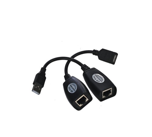 Адаптер-удлинитель/ Адаптер-удлинитель USB-AMAF/RJ45, по витой паре до 45m , VCOM <CU824> Адаптер-удлинитель/ Адаптер-удлинитель USB-AMAF/RJ45, по витой паре до 45m , VCOM <CU824>