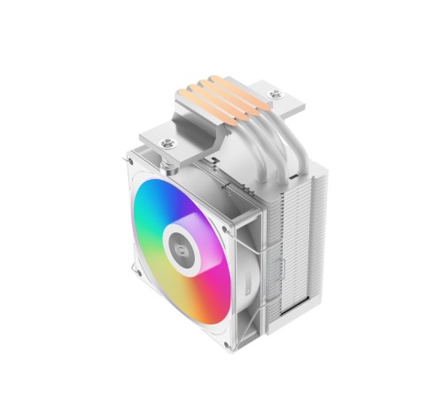 Кулер для процессора/ CPU Cooler PCCooler R400 ARGB WH (180W, 4-pin PWM, 133mm, Al/Cu, 4x6mm, ARGB, 1x92mm, 40.94CFM, 30dBA, 2200RPM, S: 1851/1700/1200/115X, AM5/AM4, white) Кулер для процессора/ CPU Cooler PCCooler R400 ARGB WH (180W, 4-pin PWM, 133mm, Al/Cu, 4x6mm, ARGB, 1x92mm, 40.94CFM, 30dBA, 2200RPM, S: 1851/1700/1200/115X, AM5/AM4, white)