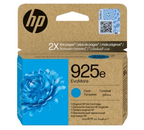 Картридж/ Cartridge HP G25e EvoMore Cyan (for HP OfficeJet Pro 8123) Картридж/ Cartridge HP G25e EvoMore Cyan (for HP OfficeJet Pro 8123)