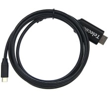 Кабель-адаптер/ Кабель-адаптер USB3.1 Type-Cm --> HDMI A(m) 4K@60Hz, 1.8m, Telecom <TCC008-1.8M>