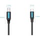 Кабель Vention USB 2.0 Type C M/BM - 1 м.