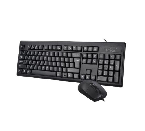 Клавиатура + мышь A4Tech KRS-8372 клав:черный мышь:черный USB