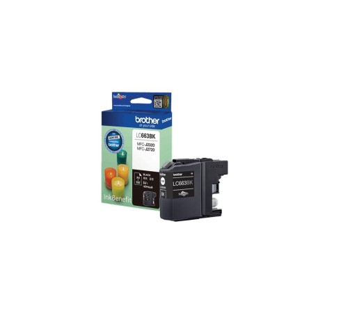 Струйный картридж LC663BK чёрный для MFC-J2320, MFC-J2720 (550 стр.)