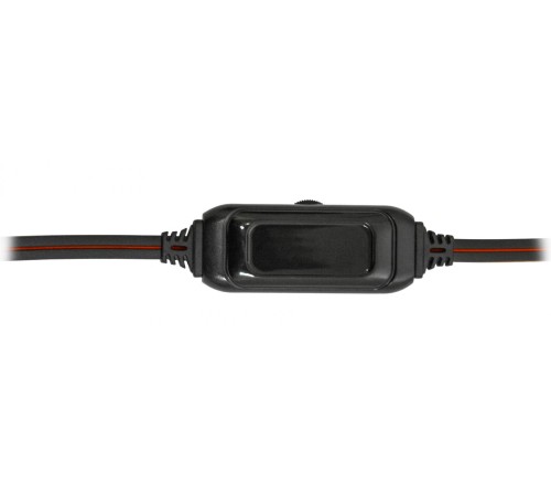 Defender Игровая гарнитура Warhead G-185 черный + красный, кабель 2 м