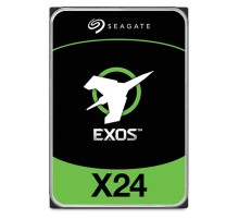 Жесткий диск Seagate Exos X24 HDD 3.5" SAS 24Tb, 7200 rpm, 512Mb buffer, 512e/4Kn, CMR, ST24000NM007H, 1 year