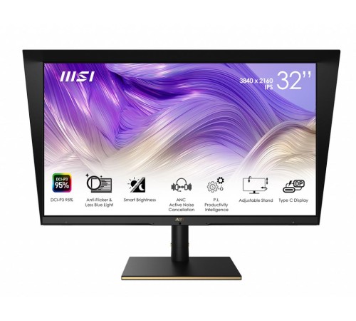 Монитор LCD Summit MS321UP 32'' 16:9 3840x2160(UHD 4K) IPS, nonGLARE, 60 Hz, 400cd/m2, H178°/V178°, 1000:1, 1.07B, 4ms, 2xHDMI, DP, USB-C, Height adj, Tilt, Swivel, 1Y, Black Монитор LCD Summit MS321UP 32'' 16:9 3840x2160(UHD 4K) IPS, nonGLARE, 60 Hz, 400cd/m2, H178°/V178°, 1000:1, 1.07B, 4ms, 2xHDMI, DP, USB-C, Height adj, Tilt, Swivel, 1Y, Black