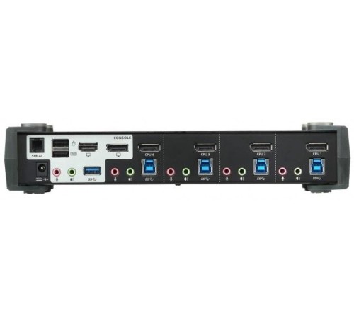 КВМ переключатель ATEN 4P USB 3 4K DisplayPort MST KVMP Switch
