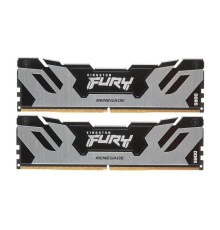 Оперативная память Kingston 32GB 6400MT/s DDR5 CL32 DIMM (Kit of 2) FURY Renegade Silver XMP
