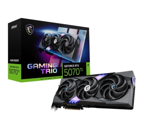 Видеокарта/ GeForce RTX 5070 Ti 16G GAMING TRIO OC PLUS Видеокарта/ GeForce RTX 5070 Ti 16G GAMING TRIO OC PLUS