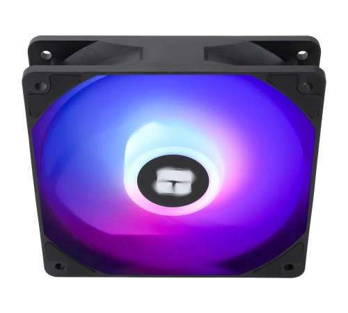 Кулер для корпуса/ Case Cooler Thermalright TL-C12C-S (120x120x25mm, 4-pin PWM, ARGB, 66.17CFM, 25.6dBA, 1550RPM, Black)