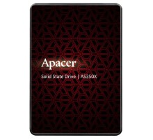 Твердотельный накопитель Apacer SSD PANTHER AS350X 256Gb SATA 2.5" 7mm, R560/W540 Mb/s, 3D NAND, IOPS 81K/74K, MTBF 1,5M, 180TBW, Retail, 3 years (AP256GAS350XR-1)