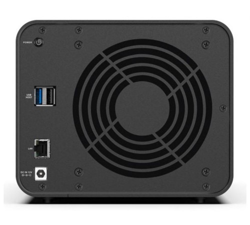 система хранения данных TerraMaster F4-212 tower NAS QC 1,7Ghz/2Gb/TRAID,JBOD,RAID0,1,10,5,6/up to 4 HS SATA(3,5' or 2,5')/2xUSB/1xGbE RJ-45/iSCSI/1xPS/1YW
