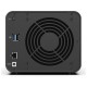 система хранения данных TerraMaster F4-212 tower NAS QC 1,7Ghz/2Gb/TRAID,JBOD,RAID0,1,10,5,6/up to 4 HS SATA(3,5' or 2,5')/2xUSB/1xGbE RJ-45/iSCSI/1xPS/1YW