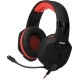 Игровые стереонаушники с микрофоном SVEN AP-G988MV, черный-красный