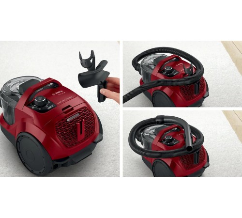 Пылесос Bosch/ Контейнер. Красный