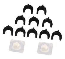 -/ Бушинг резинового вала для HP LaserJet Enterprise 600 M601dn, 2 шт/компл (CET) В комплекте поставляется 0,1 г смазки Permalub G No. 2 (CK-0551-020).