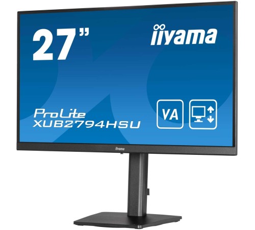 Монитор LCD 27'' 16:9 1920х1080(FHD) VA, Нет, 75 Hz, 250cd/m2, 3000:1, 80M:1, 4ms, VGA, HDMI, DP, USB-Hub, Height adj, Tilt, Swivel, Speakers, 3Y, Black (Вскрытая упаковка) Монитор LCD 27'' 16:9 1920х1080(FHD) VA, Нет, 75 Hz, 250cd/m2, 3000:1, 80M:1, 4ms, VGA, HDMI, DP, USB-Hub, Height adj, Tilt, Swivel, Speakers, 3Y, Black (Вскрытая упаковка)