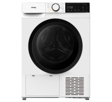 Сушильная машина KORTING/ Сушильная машина KORTING, отдельностоящая, глубина 60 см, загрузка 8 кг, сенсорное управление, цифровой дисплей, 15 программ, отложенный старт, стандартный мотор, защита от сминания, тепловой насос, дезинфекция ультрафиолетом, эн