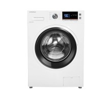 Стиральная машина/ Стиральная машина c инвертором MAUNFELD MFWM148WH, отдельностоящая, фронтальная, 16 режимов, максимальная загрузка 8 кг, отжим 1400 об\мин, электронное управление, защита от детей, дисплей, экспресс стирка, энергоэффективность А+++, цве