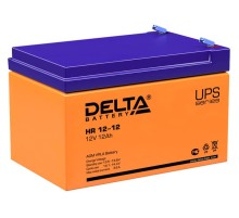 Аккумуляторная батарея Delta Аккумуляторная батарея для ИБП HR 12-12 (12V/12Ah)
